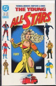 Young All-Stars #5 (1987) Young All-Stars