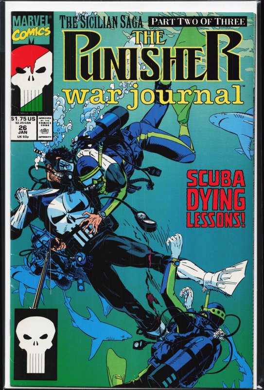 The Punisher War Journal #26 (1991) Punisher
