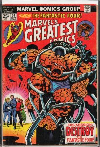 Marvel's Greatest Comics #51 (1974) Fantastic Four