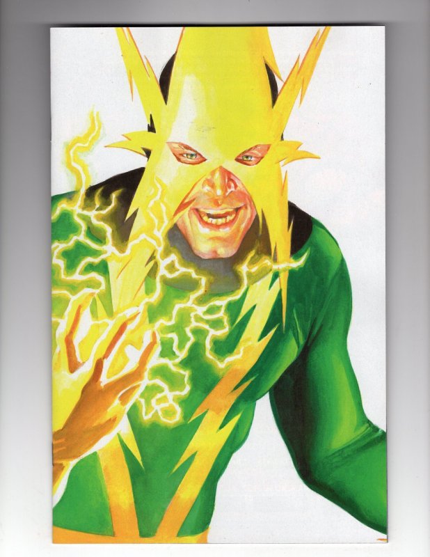 Miles Morales: Spider-Man #5 (2023) Electro !!! Alex Ross Variant Cover / ECA8x