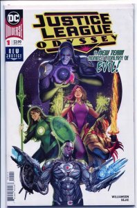 JUSTICE LEAGUE ODYSSEY (2018 DC) #1 CVR A STJEPAN SEJIC