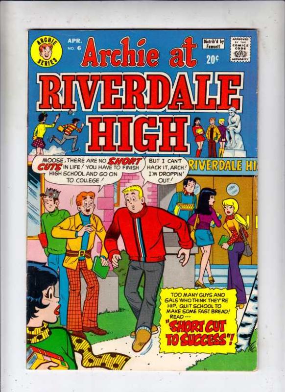 Archie At Riverdale High #6 (Apr-73) VG/FN Mid-Grade Archie