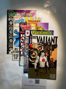 5 Valiant Comics The Valiant # 1 + Secret Weapons # 9 21 + V Vs. V # 1 2 60 JS34