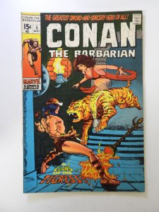 Conan the Barbarian #5 (1971) VF- condition