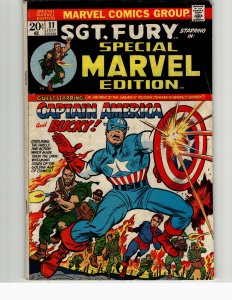 Special Marvel edition #11 (1973) Sgt. Fury