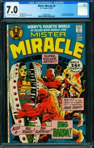 Mister Miracle #4 CGC 7.0 1971- DC 1st BIG BARDA  Kirby 2006597003