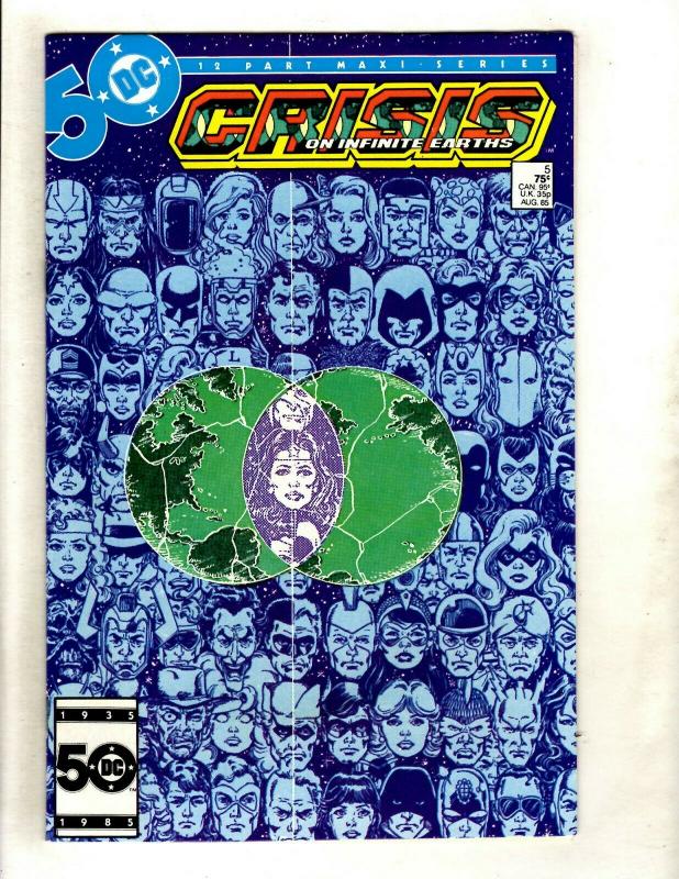Crisis On Infinite Earths Complete DC Comics # 1 2 3 4 5 6 7 8 9 10 11 12 NM GK5