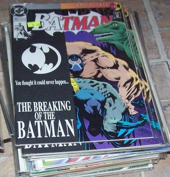 Batman #497 (Jul 1993, DC) BANE BREAKS BATMANS BACK KNIGHTFALL PT 11