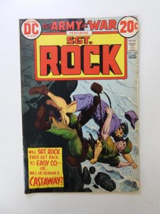 Our Army at War #257 (1973) FN+ condition