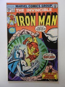 Iron Man #75 (1975) FN- condition see desc