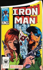 Iron Man #203 (1986) Iron Man