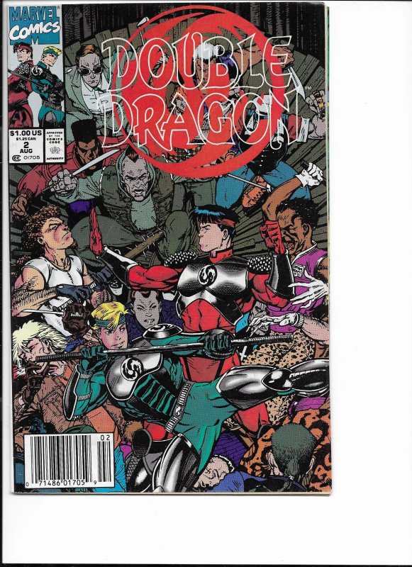 Double Dragon #2 Newsstand Edition (1991)