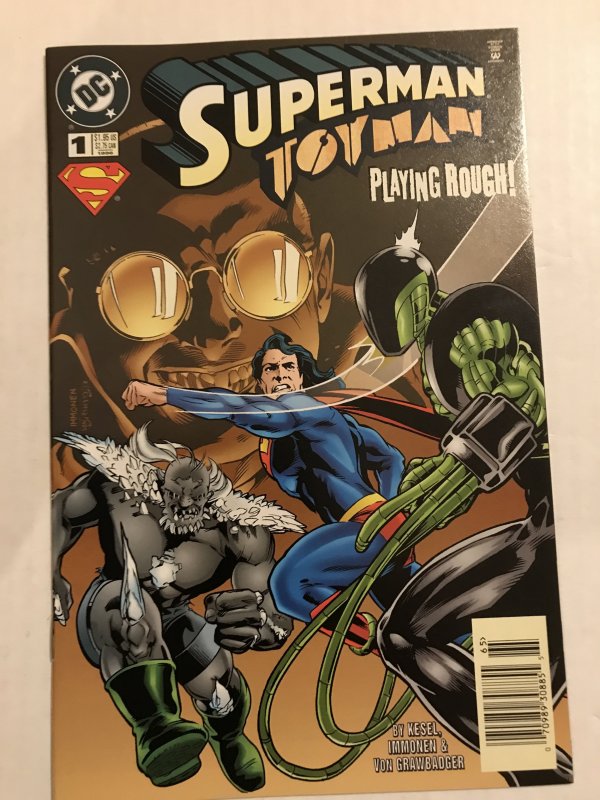 SUPERMAN TOYMAN #1 : DC 1996 NM; Newsstand Variant, Doomsday, One-Shot