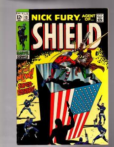 NICK FURY AGENT OF SHIELD 13 FINE MINUS July 1969