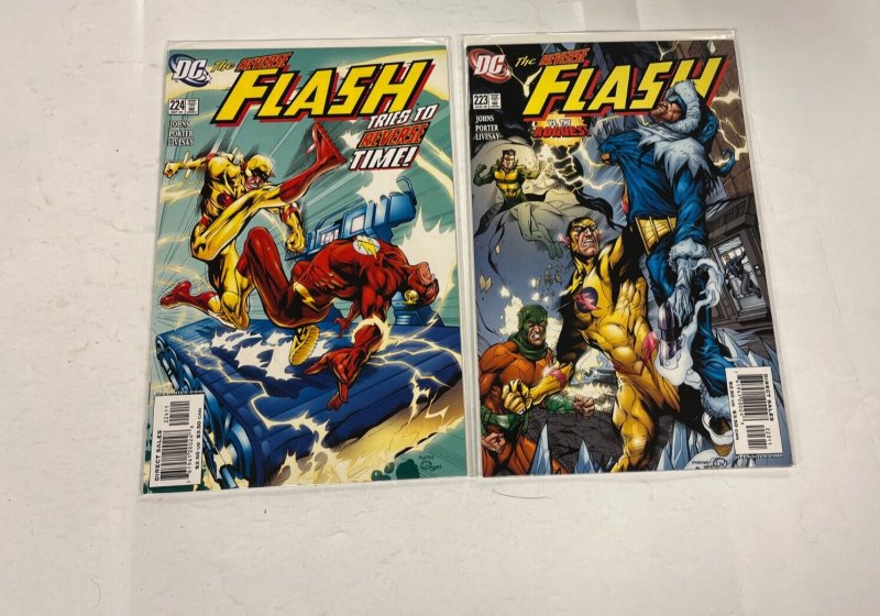4 The Flash DC Comics books #223 224 225 226 Johns 28 RC36