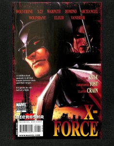 X-Force (2008) #22 Dusk Till Dawn Homage Variant