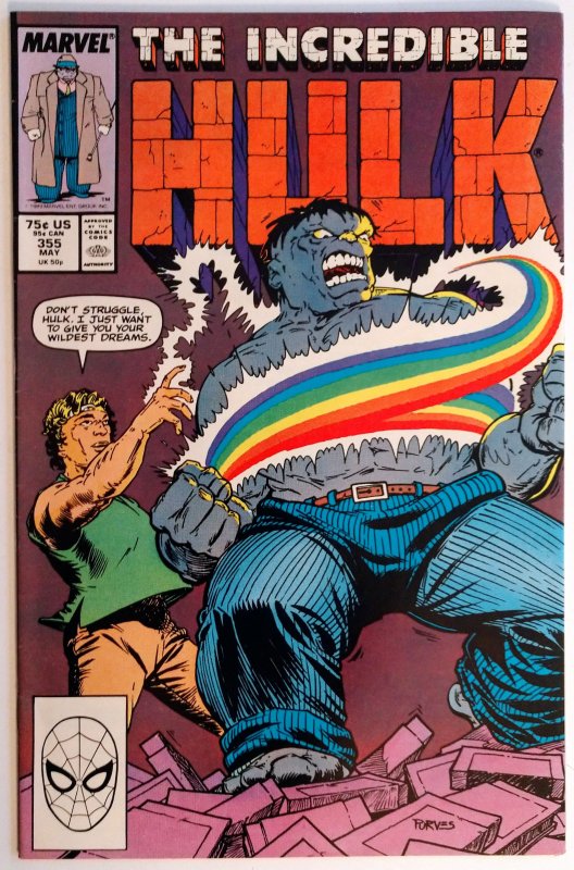 The Incredible Hulk #355 (FN/VF, 1990)