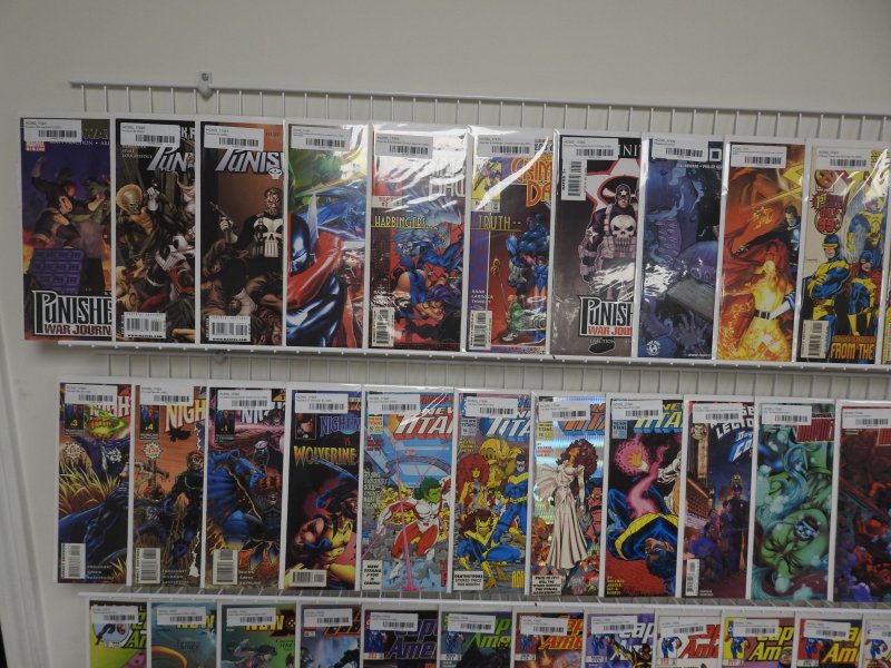 Huge Lot 160+ Comics W/ Hulk, Captain America, Spider-Man, +More! Avg VF