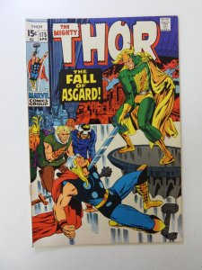 Thor #175 (1970) VG+ condition bottom staple detached from cover