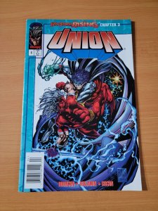 Union v2 #4 Newsstand Variant ~ NEAR MINT NM ~ 1995 Image Comics
