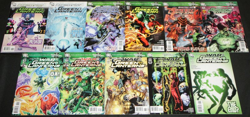 Modern DC GREEN LANTERN 36pc Count High Grade Comic Lot Brightest Day Corps JLA