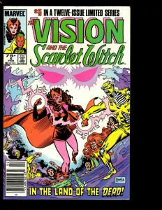 Lot of 12 Vision and Scarlet Witch Marvel Comics #1 2 3 4 5 6 7 8 9 10 11 12 DS2
