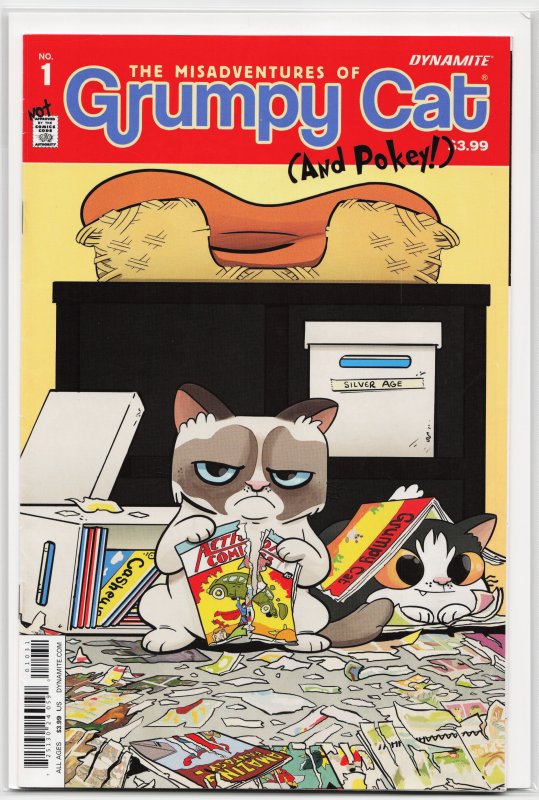 Grumpy Cat #1 Cover C (2015) Grumpy Cat