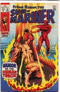 Sub-Mariner #14 (1969) Namor the Sub-Mariner [Key Issue]