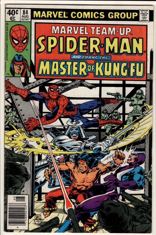 Marvel Team-Up #84 (1979) Master of Kung Fu / Shang-Chi