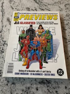 Previews Magazine September 2004 Vol 14 #9 Comic Shop Preview Mag JLA 3 J391