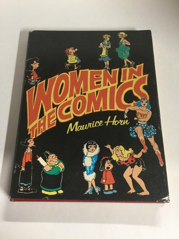 Women In The Comics Maurice Horn Dust Jacket Fine Book Nm B6