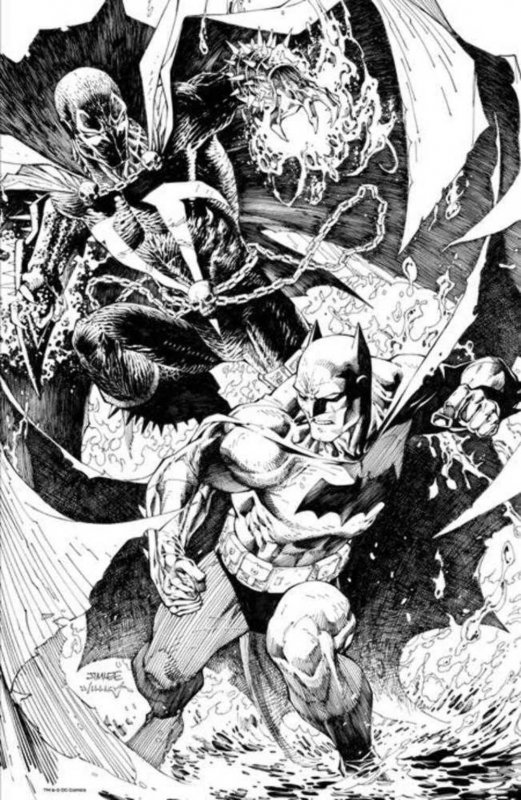 Batman Spawn #1 (One Shot) Cover N 1 in 100 Jim Lee Variant 