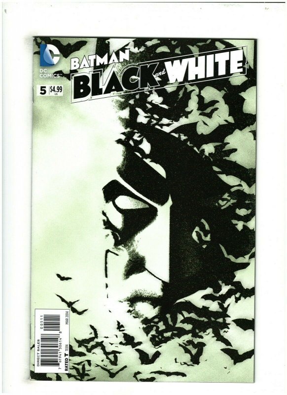 Batman Black and White #5 NM- 9.2 DC Comics 2014 Josh Middleton & Keith Giffen 761941306148