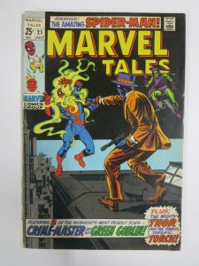 MARVEL TALES #21 (Marvel,7/1969) VERY GOOD PLUS (VG+) Spider-Man by Lee/Ditko