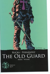 The Old Guard 4  9.0 (our highest grade)  Rucka Fernandez