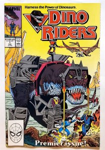 Dino-Riders #1 (March 1989, Marvel) 7.0 FN/VF