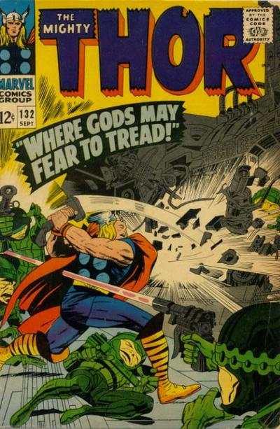 Thor (1966 series)  #132, Fine- (Stock photo)