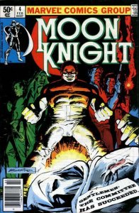 Moon Knight (1st Series) #4 (Newsstand) FN ; Marvel | Bill Sienkiewicz