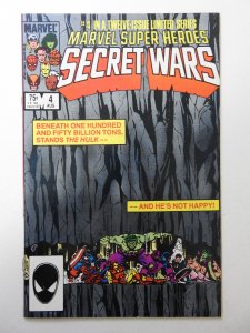 Marvel Super Heroes Secret Wars #4 (1984) VF/NM Condition!