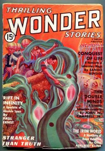 Thrilling Wonder Stories Pulp August 1937- Rift in Infinity- Iron World VG