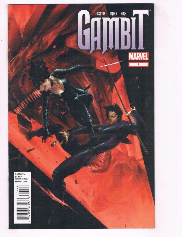 Gambit # 4 NM Marvel Comic Book 1st Print X-Men Wolverine Hot Series J72