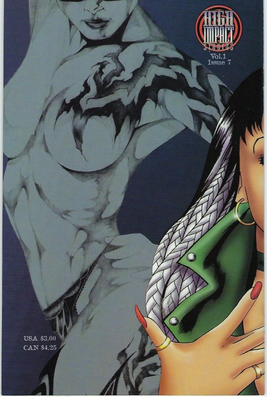 Double Impact # 7 Wrap Around Cover !!!  NM 