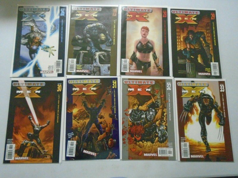 Ultimate X-men lot 67 diff from #1-95 + Special + annuals avg 8.0 VF (2001-08) 
