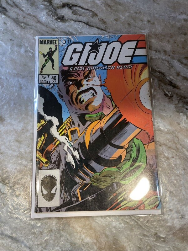 GI Joe Comic Book #40 Marvel Direct Market 1985 1st Shipwreck Barbecue Lampreys