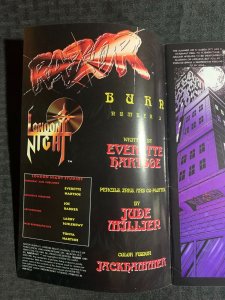 1995 RAZOR #3 Burn by Everette Hartsoe FVF 7.0 London Night Studios