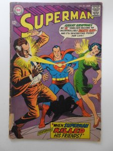 Superman #203 (1968) Good+ Condition
