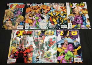 Modern Marvel EXILES 37pc Mid-High Grade Comic Lot VF-NM Sabretooth Blink