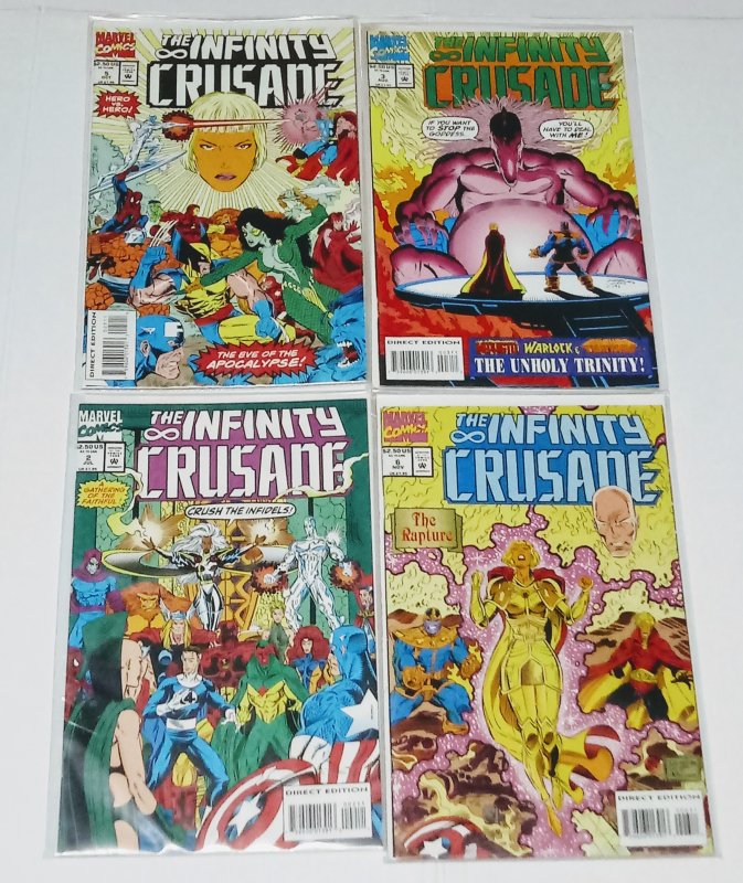Infinity Crusade Comic Lot of (4) Thanos! see more comic lots in store! CL#051