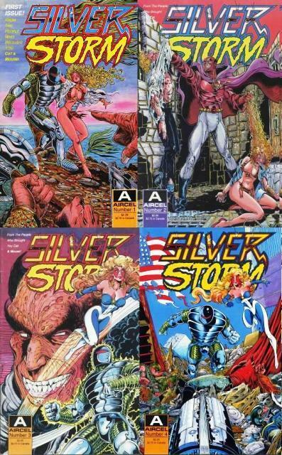 SILVER STORM (1990 AI) 1-4  Steven Buttler  COMPLETE!