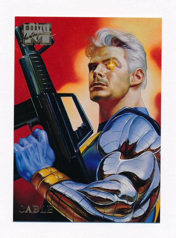 1996 Marvel Masterpieces #6 Cable